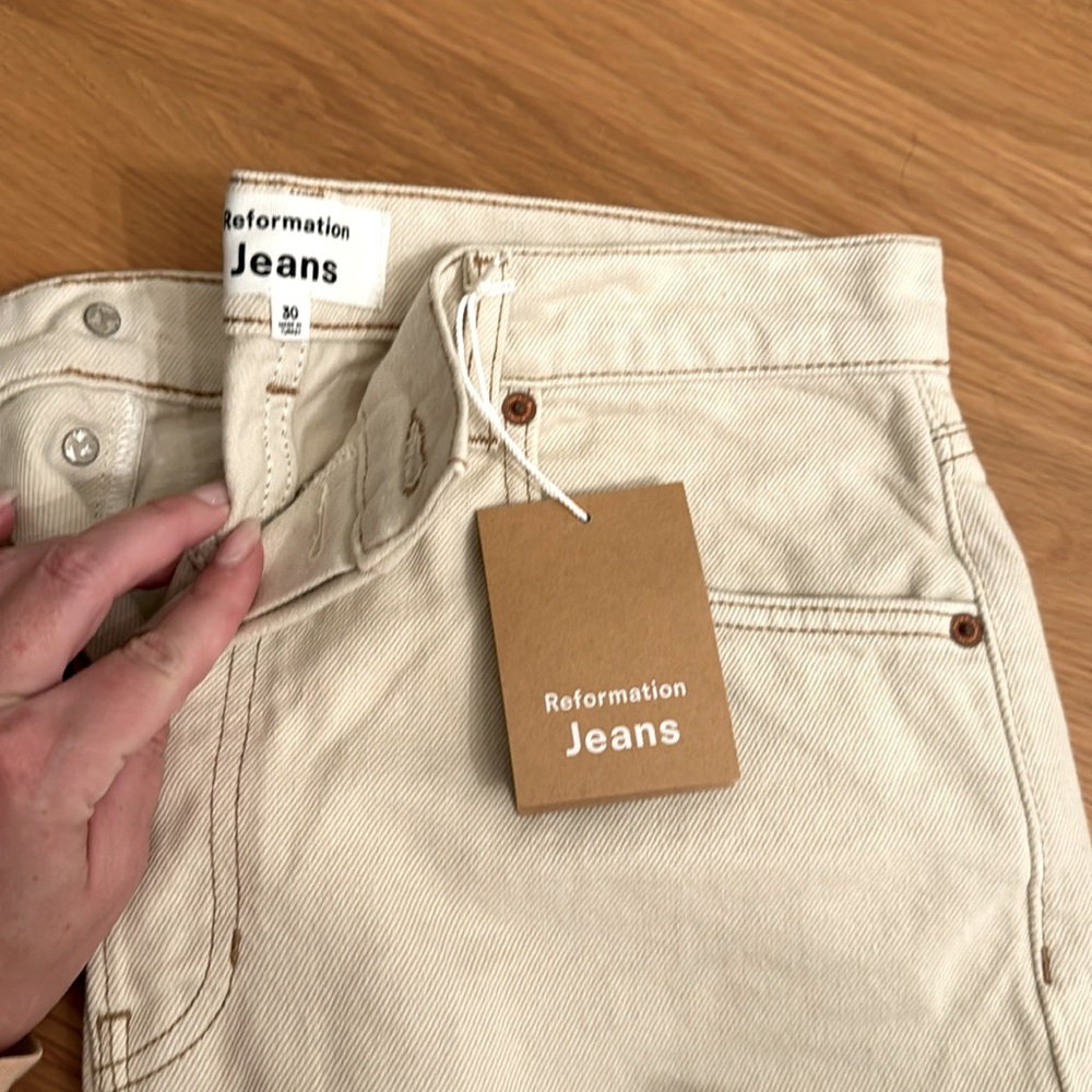 Reformation Cynthia High Rise Jean